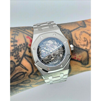 Custom Seiko Mod • Black Skeleton AP • 39mm